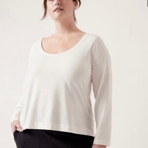 Athleta Outbound Scoop Neck Top